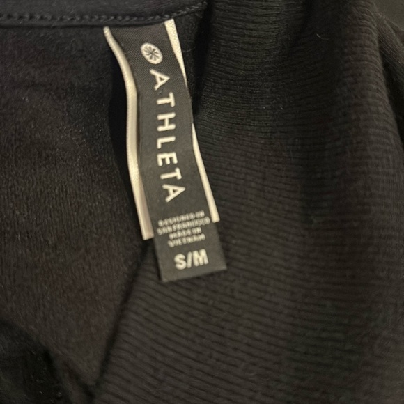 Athleta Ethereal Cocoon Wrap Cardigan S / M Pockets 980125 - Picture 2 of 5